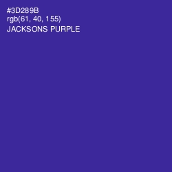 #3D289B - Jacksons Purple Color Image