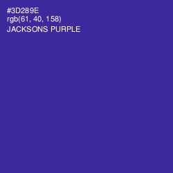 #3D289E - Jacksons Purple Color Image