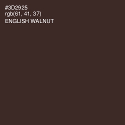 #3D2925 - English Walnut Color Image