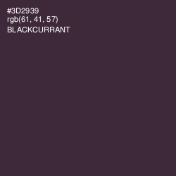 #3D2939 - Blackcurrant Color Image