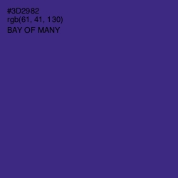 #3D2982 - Bay of Many Color Image