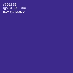 #3D298B - Bay of Many Color Image