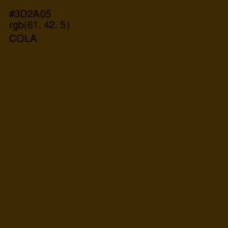 #3D2A05 - Cola Color Image