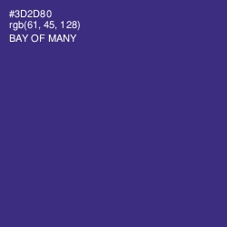 #3D2D80 - Bay of Many Color Image