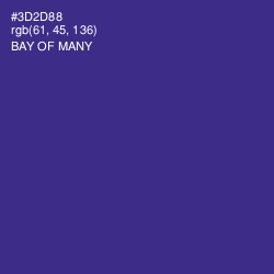 #3D2D88 - Bay of Many Color Image