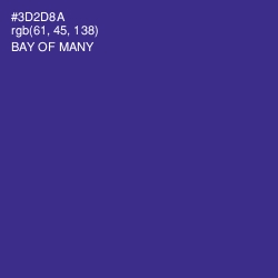 #3D2D8A - Bay of Many Color Image