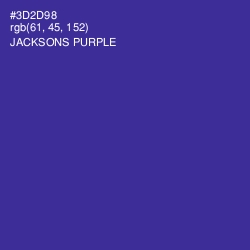 #3D2D98 - Jacksons Purple Color Image