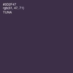 #3D2F47 - Tuna Color Image