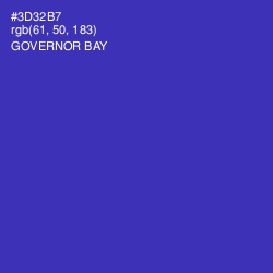 #3D32B7 - Governor Bay Color Image
