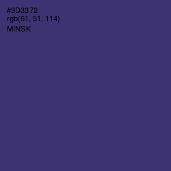 #3D3372 - Minsk Color Image