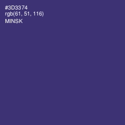 #3D3374 - Minsk Color Image