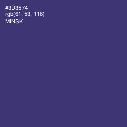 #3D3574 - Minsk Color Image