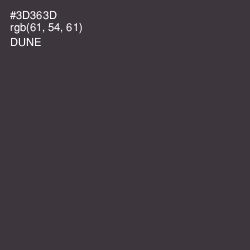 #3D363D - Dune Color Image