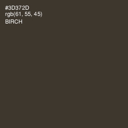 #3D372D - Birch Color Image