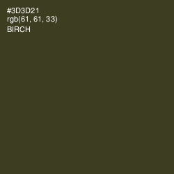 #3D3D21 - Birch Color Image