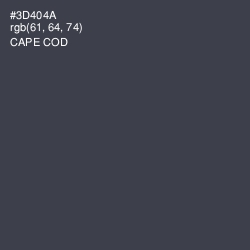 #3D404A - Cape Cod Color Image