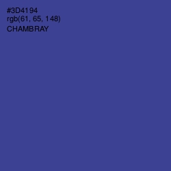 #3D4194 - Chambray Color Image