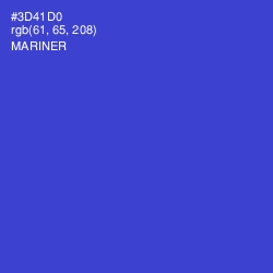 #3D41D0 - Mariner Color Image