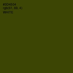 #3D4504 - Clover Color Image