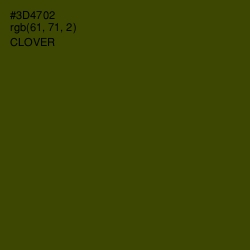 #3D4702 - Clover Color Image