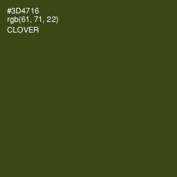 #3D4716 - Clover Color Image