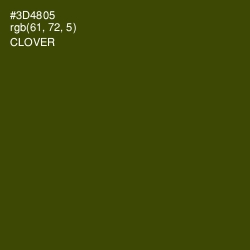 #3D4805 - Clover Color Image