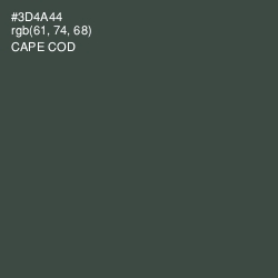 #3D4A44 - Cape Cod Color Image