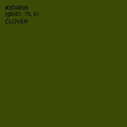 #3D4B06 - Clover Color Image