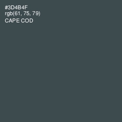 #3D4B4F - Cape Cod Color Image