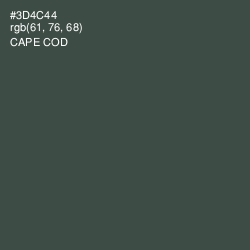 #3D4C44 - Cape Cod Color Image