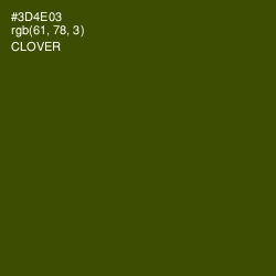 #3D4E03 - Clover Color Image