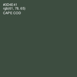 #3D4E41 - Cape Cod Color Image