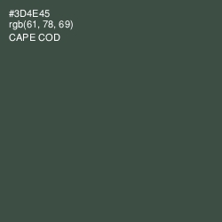 #3D4E45 - Cape Cod Color Image