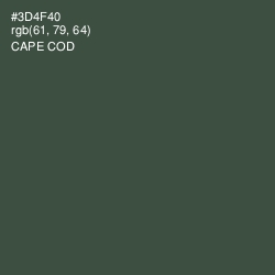 #3D4F40 - Cape Cod Color Image