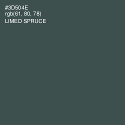 #3D504E - Limed Spruce Color Image