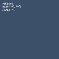 #3D5069 - San Juan Color Image