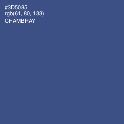 #3D5085 - Chambray Color Image