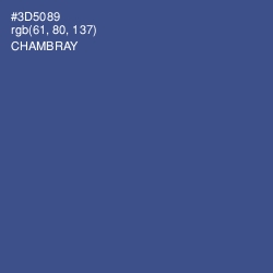 #3D5089 - Chambray Color Image