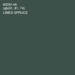 #3D514A - Limed Spruce Color Image