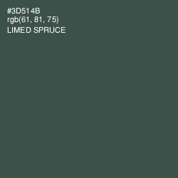 #3D514B - Limed Spruce Color Image