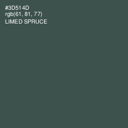 #3D514D - Limed Spruce Color Image