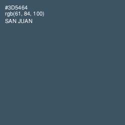 #3D5464 - San Juan Color Image