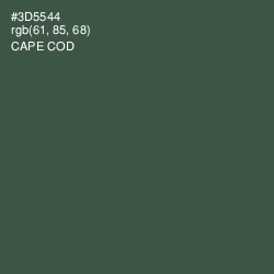 #3D5544 - Cape Cod Color Image