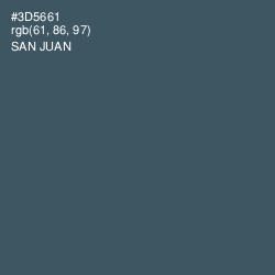 #3D5661 - San Juan Color Image