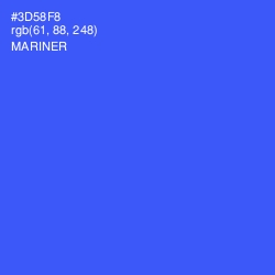 #3D58F8 - Mariner Color Image