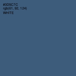 #3D5C7C - San Juan Color Image
