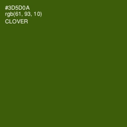 #3D5D0A - Clover Color Image