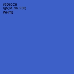 #3D60C8 - Mariner Color Image