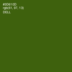 #3D610D - Dell Color Image