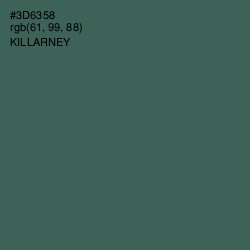 #3D6358 - Killarney Color Image